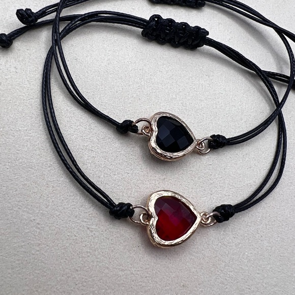 Cute Handmade bracelets with hearts! BOTH SOLD SEPARATELY ! - Picture 6 of 6